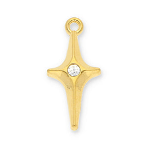 Strass star charm