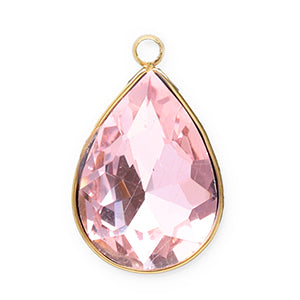 Pink drop charm