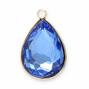 Blue drop charm